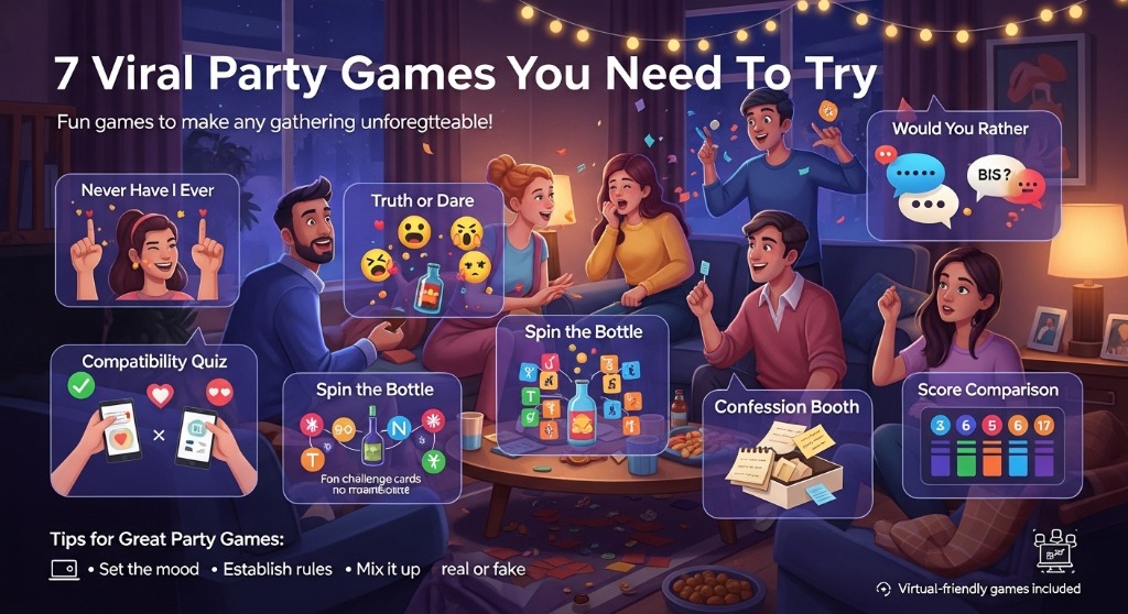 7 Fun Party Games to Play with Friends (Beyond Rice Purity Test)