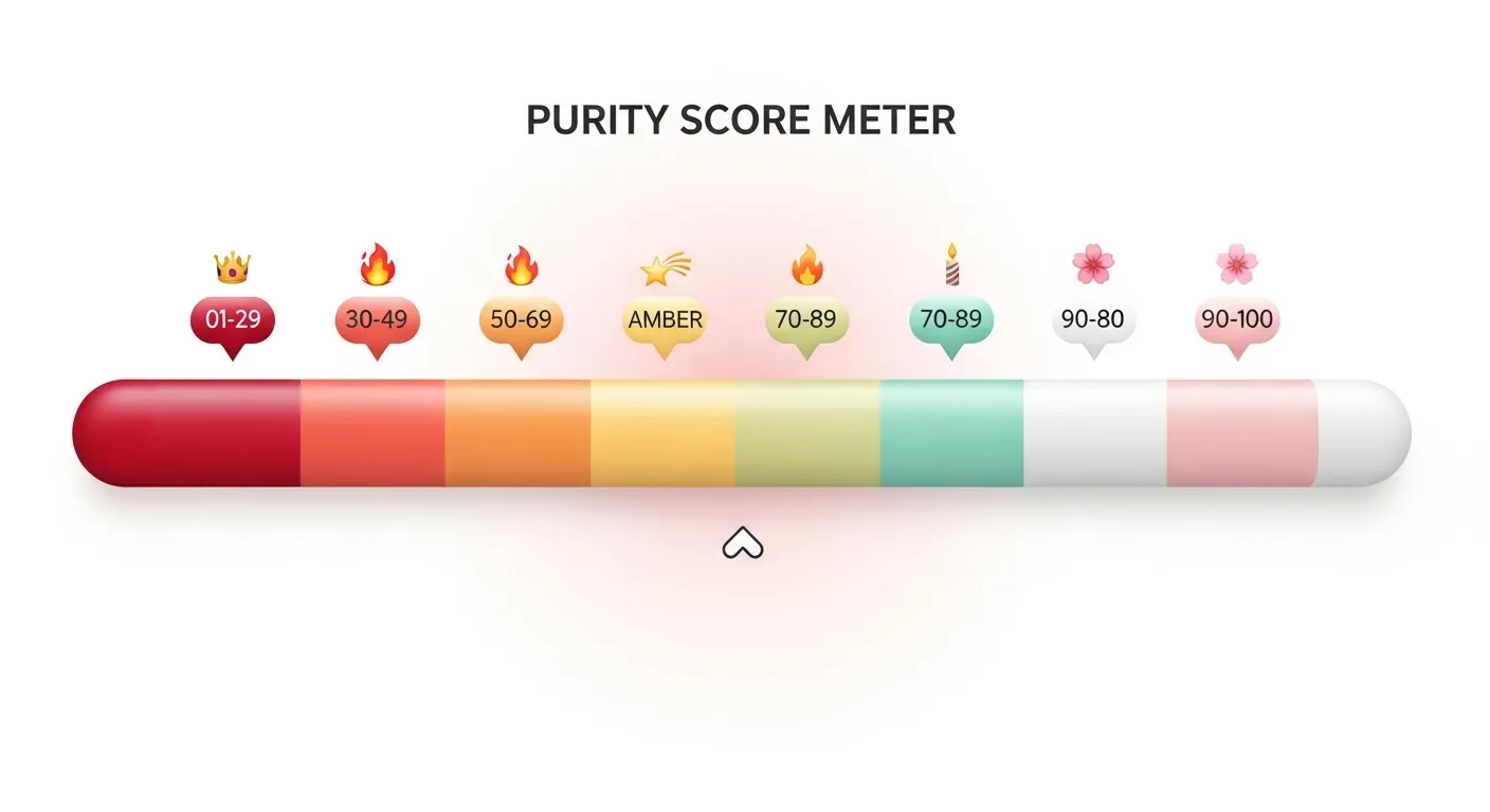 Crush Purity Test Score Meaning: What Your Number Really Says (2026)