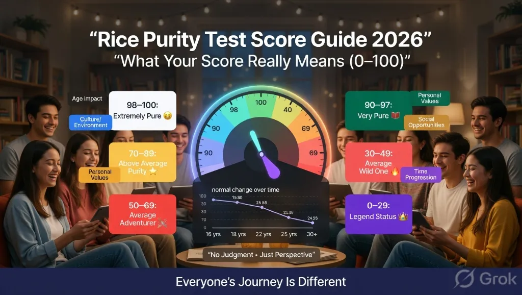 Rice Purity Test Score Guide